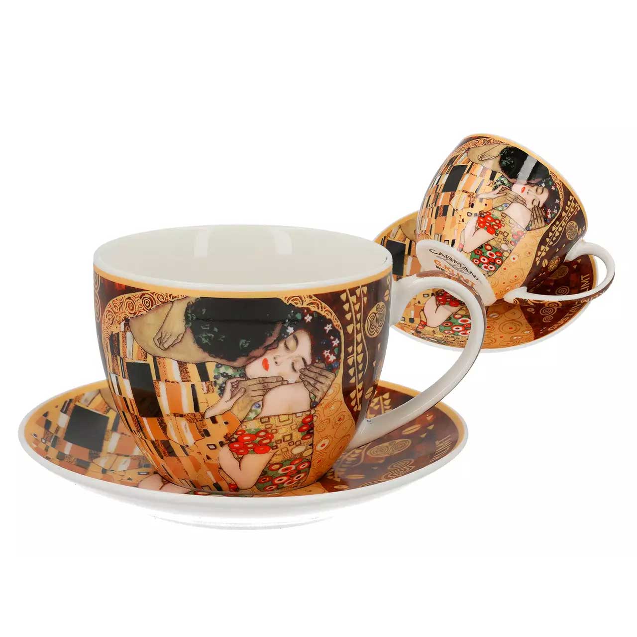 Pohár Klimt porcelán teás csésze 250 ml A csók