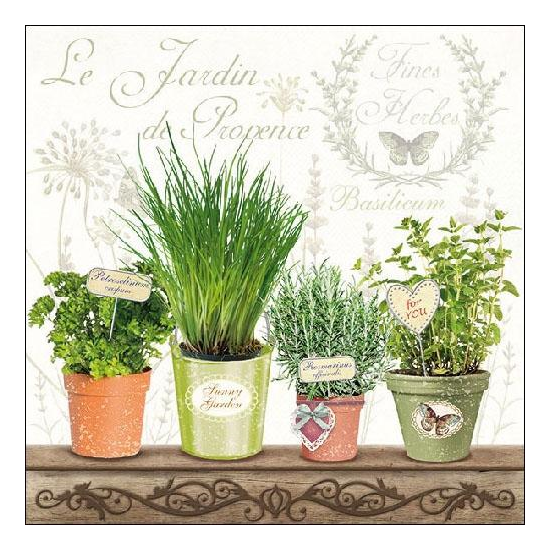 Szalvéta Le Jardin de Provence papírszalvéta