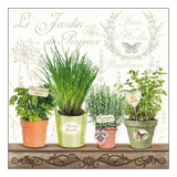 Szalvéta Le Jardin de Provence papírszalvéta