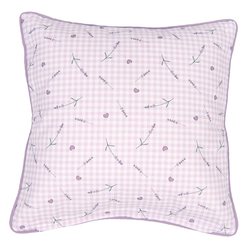 Díszpárna Levendula mintás díszpárna huzat Lavender Garden