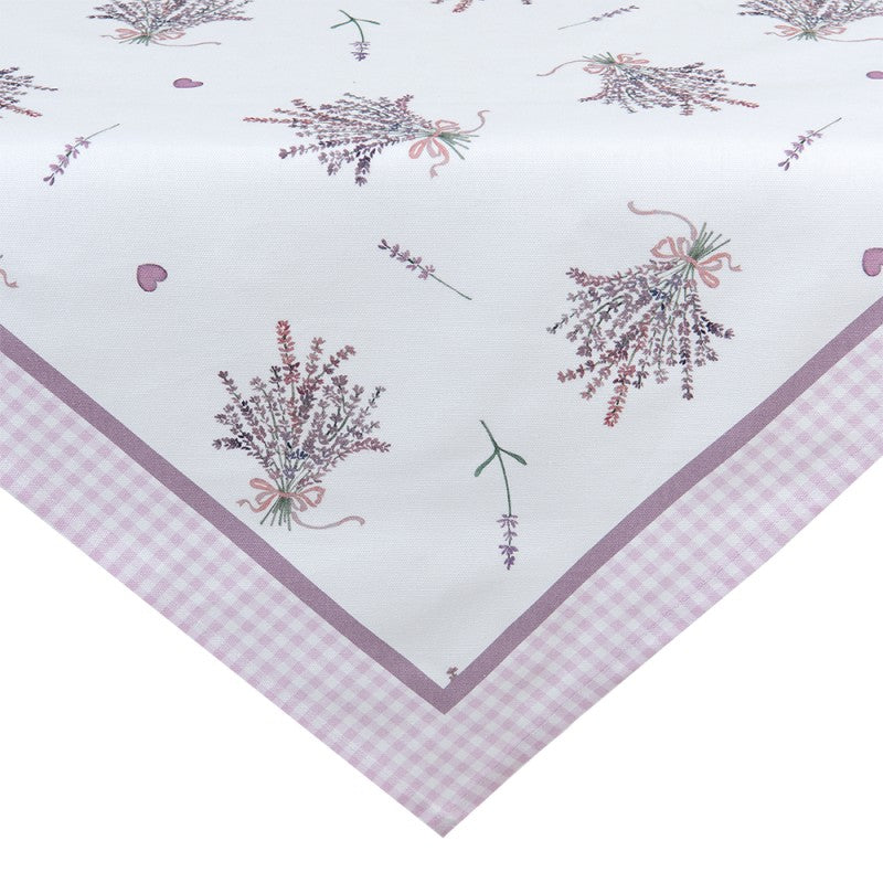 Asztalterítő Levendula mintás pamut asztali futó 50x160 cm Lavender Garden
