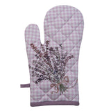 Edényfogó kesztyű Levendula mintás pamut edényfogó kesztyű Lavender Garden