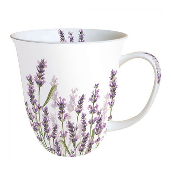 Bögre, csésze Levendulás Porcelán bögre Lavender Shades 400 ml