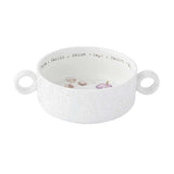 Tálka Mediterrán porcelán tálka fogóval 12cm Home & Kitchen