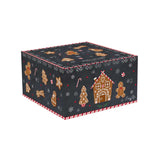 Bögre, csésze Mézeskalács karácsonyi porcelán reggeliző csésze+alj szett díszdobozban, 400 ml - Gingerbread