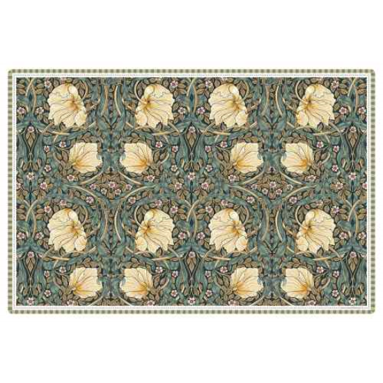 Tányéralátét, poháralátét Műanyag tányéralátét William Morris Black
