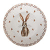 Tányér, étkészlet Nyuszis húsvéti porcelán lapostányér Rustic Easter Bunny