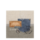 Szalvéta Original Denim papírszalvéta
