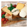 Szalvéta Palette of Cheeses papírszalvéta
