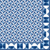 Szalvéta Papírszalvéta Geometric Blue