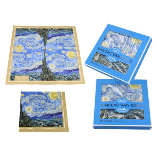 Szalvéta Papírszalvéta Van Gogh Csillagos éj