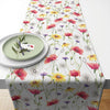 Asztalterítő Pipacsos pamut asztali futó 40x150 cm Poppy Meadow