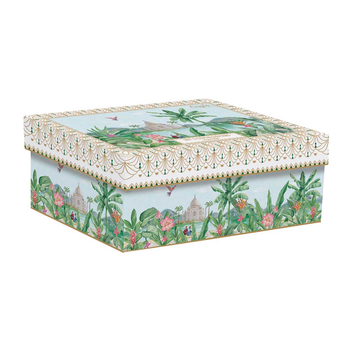 Bögre, csésze alj Porcelán 2 személyes teás csésze szett Paradise Sauvage