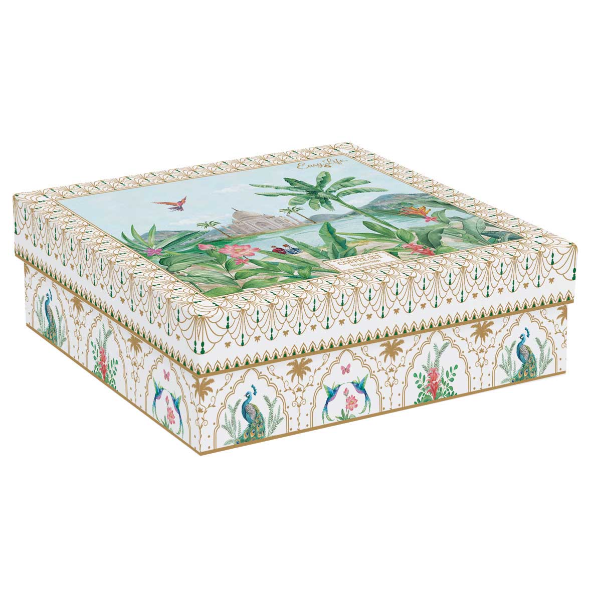 Bögre, csésze Porcelán 6 személyes eszpresszó kávés csésze szett Paradise Sauvage
