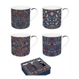 Bögre, csésze Porcelán bögre szett 4 személyes Coffee Mania Floral Chintz