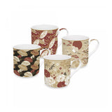 Bögre, csésze Porcelán bögre szett 4 személyes Coffee Mania Kimono