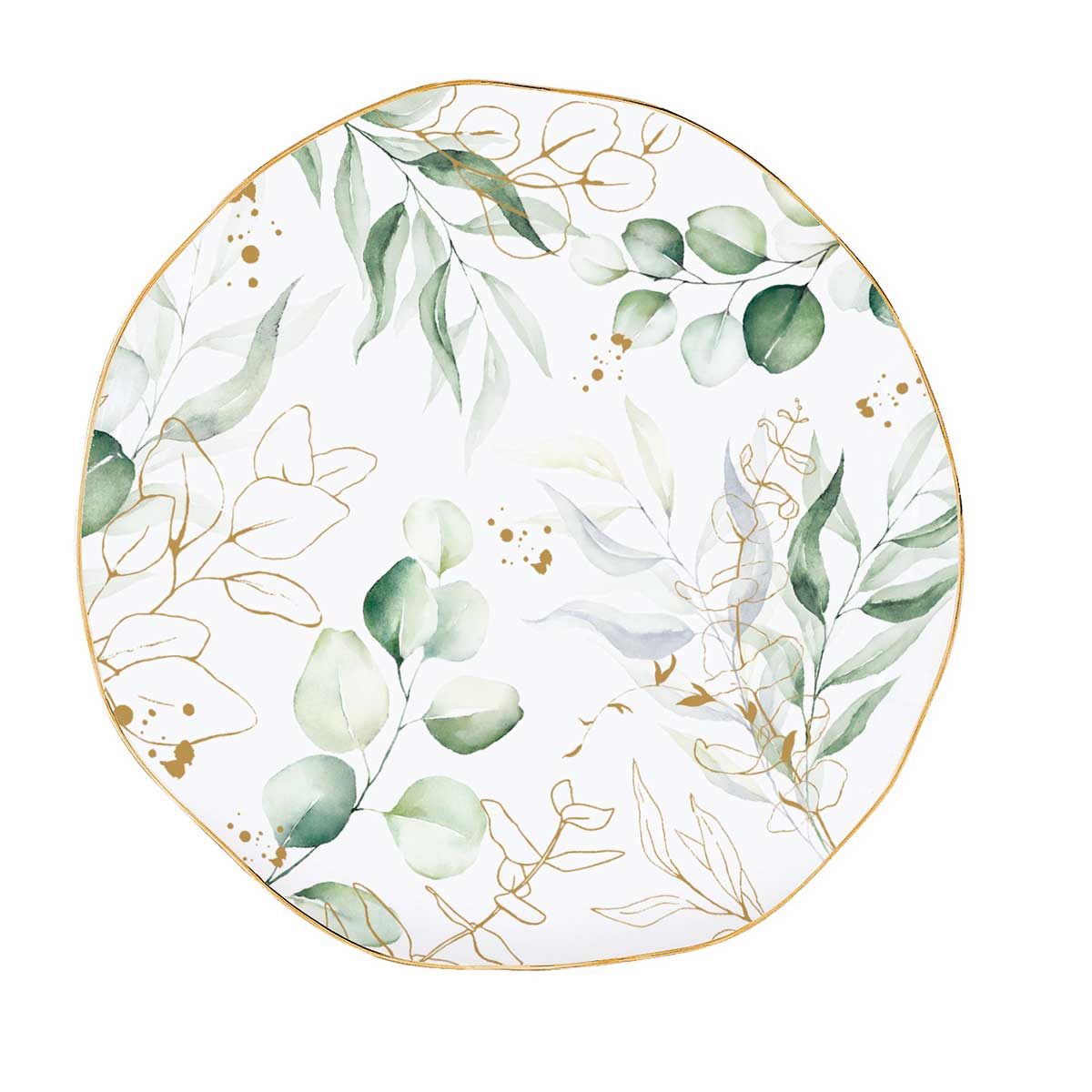 Tányér, étkészlet Porcelán desszertes tányér 16cm Botanique
