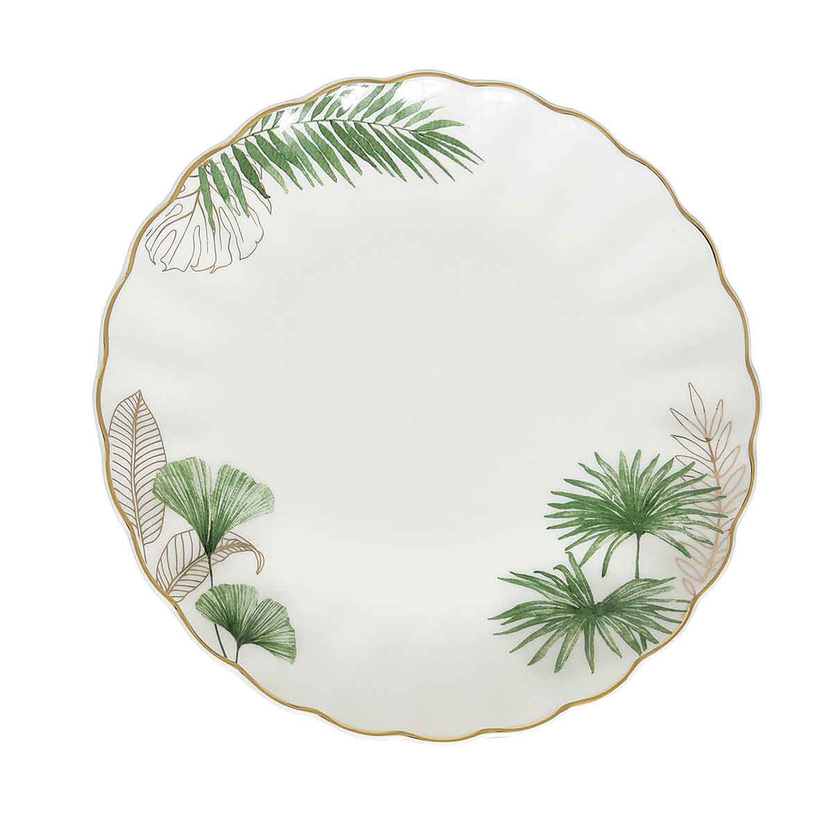 Tányér, étkészlet Porcelán desszerttányér Exotique