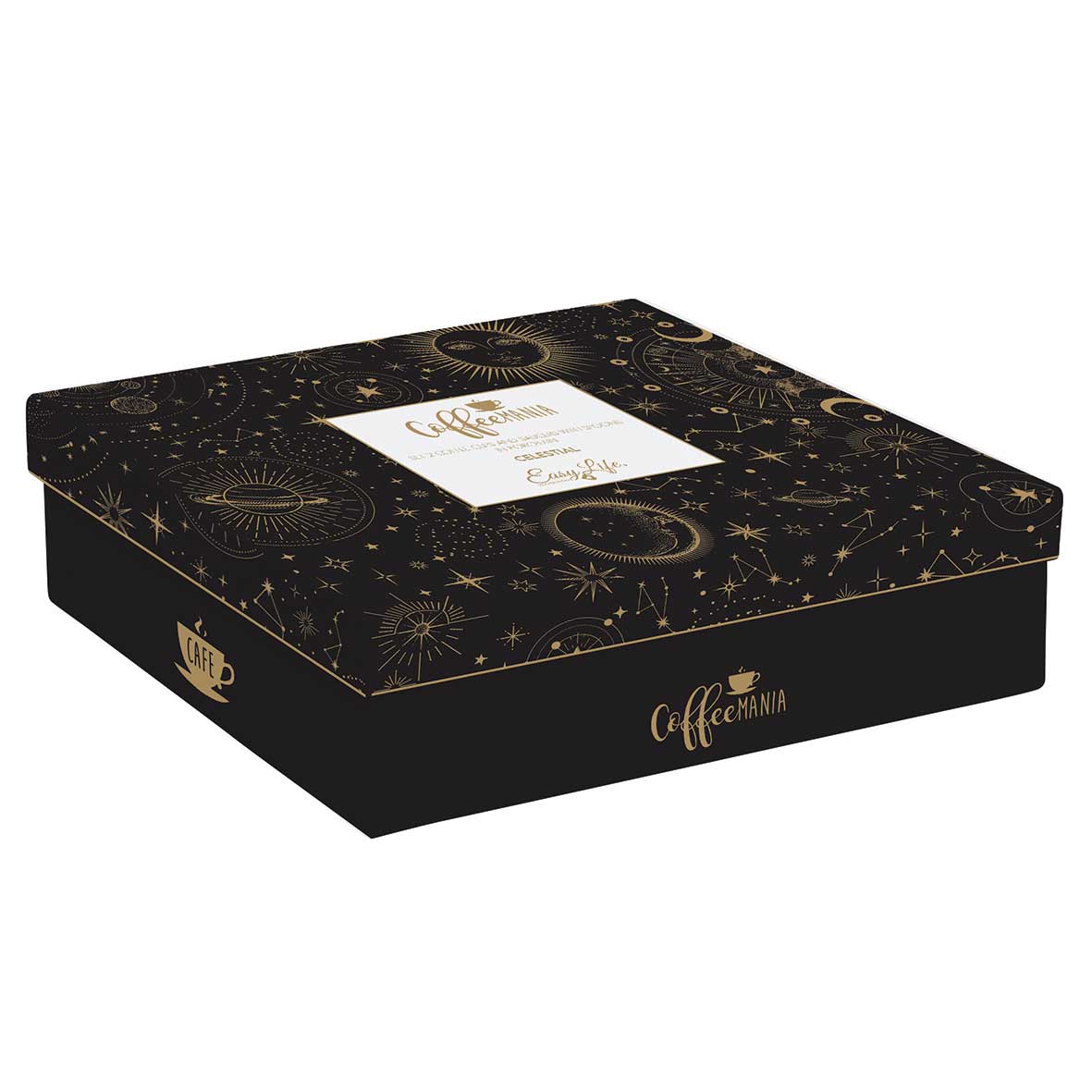 Teáskanna Porcelán eszpresszó kávés csésze 2 db-s szett Coffee Mania Celestial