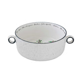 Tál Porcelán fűszernövényes tál füllel 20 cm Herbarium
