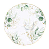 Tányér, étkészlet Porcelán lapostányér Botanique