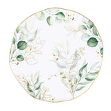 Tányér, étkészlet Porcelán lapostányér Botanique