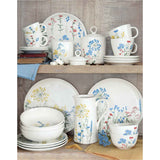 Tányér, étkészlet Porcelán lapostányér Mille fleurs blue