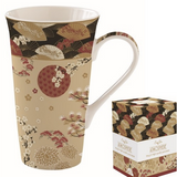 Bögre, csésze Porcelán nagy méretű bögre 600 ml Coffee Mania Kimono