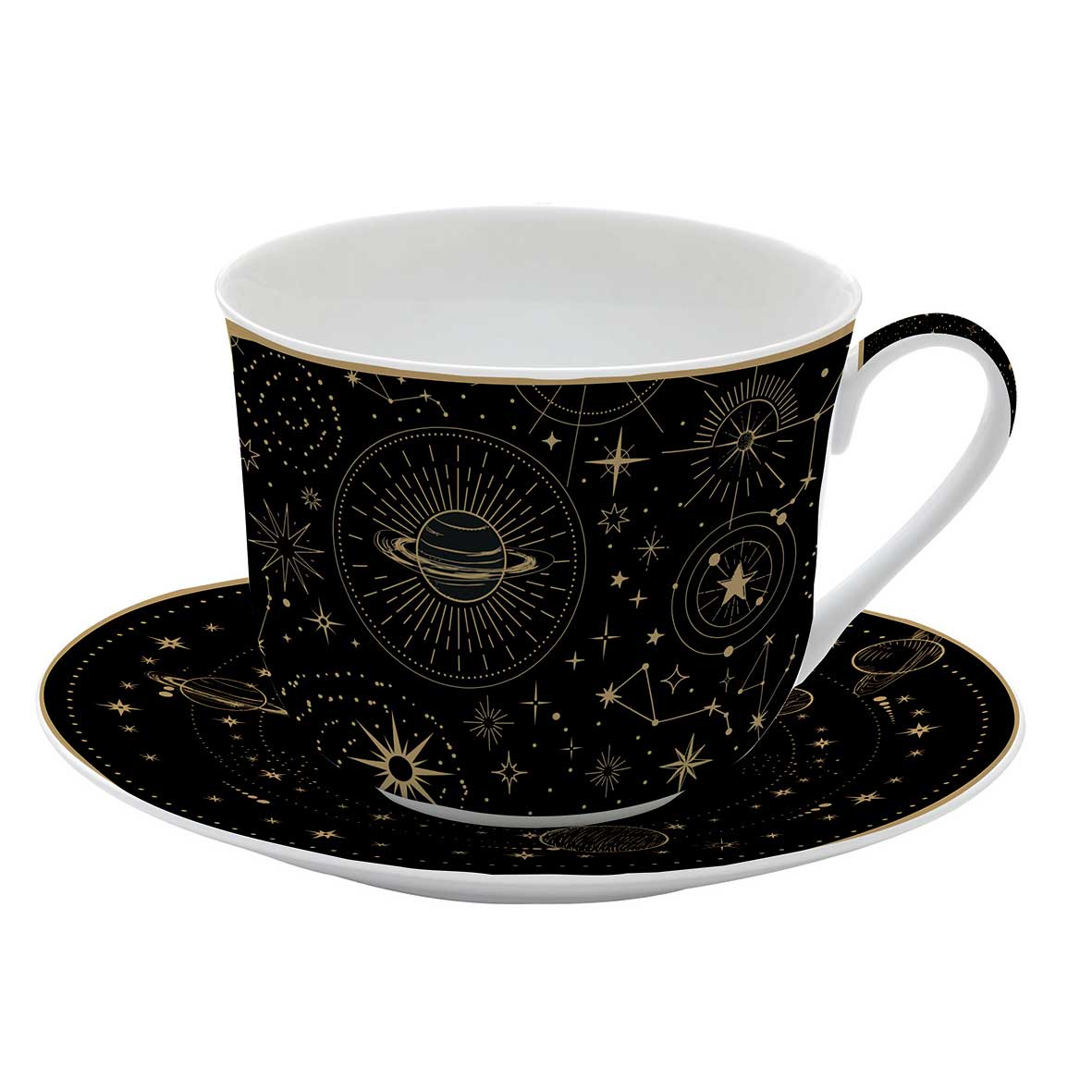 Teáskanna Porcelán nagy teás csésze 400 ml Coffee Mania Celestial