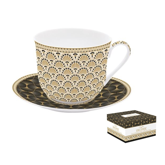 Bögre, csésze Porcelán reggeliző csésze aljjal Atmosphere Egyptology