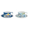 Bögre, csésze Porcelán teás csésze 2 személyes Atmosphere Sea Dreams