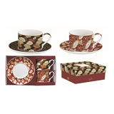 Bögre, csésze Porcelán teás csésze aljjal 2 személyes Coffee Mania Kimono