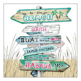 Szalvéta Road Signs sand papírszalvéta 33*33cm