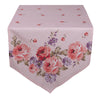 Asztalterítő Rózsa virágos pamut asztali futó 50x160 cm Dotty Rose