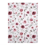 Asztalterítő Rózsa virágos pamut konyharuha Rustic Rose