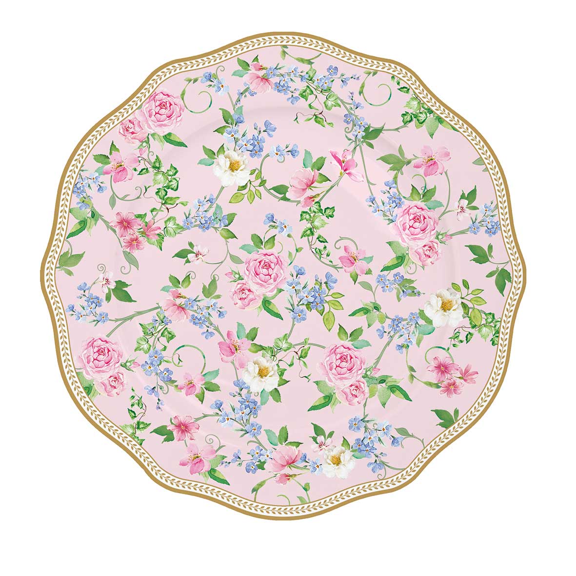 Tányér, étkészlet Rózsás 18 részes porcelán étkészlet Garden Joy