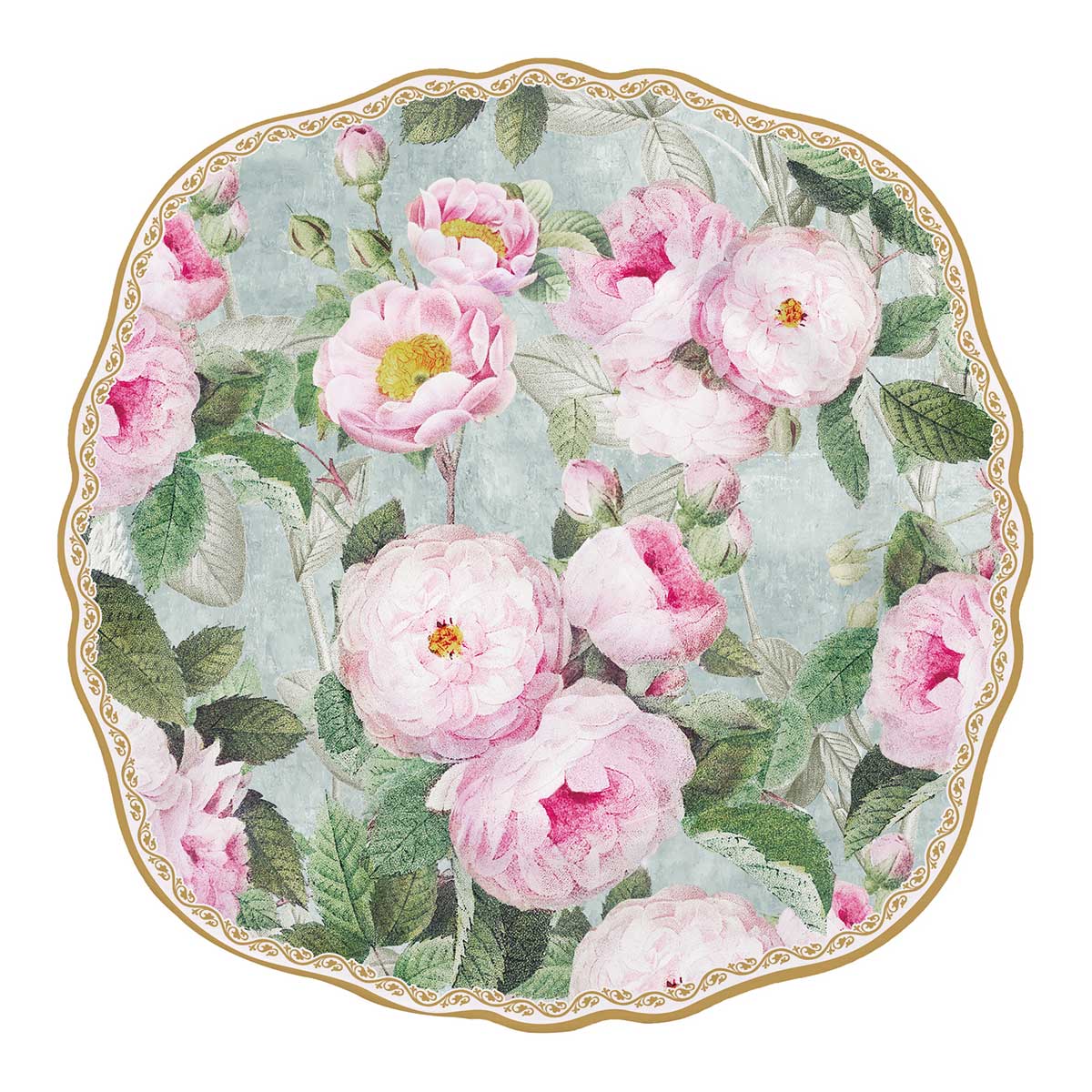 Tányér, étkészlet Rózsás Porcelán desszertes tányér díszdobozban