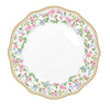 Tányér, étkészlet Rózsás porcelán lapostányér Garden Joy