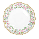 Tányér, étkészlet Rózsás porcelán lapostányér Garden Joy