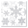 Szalvéta Snow Crystals silver papírszalvéta