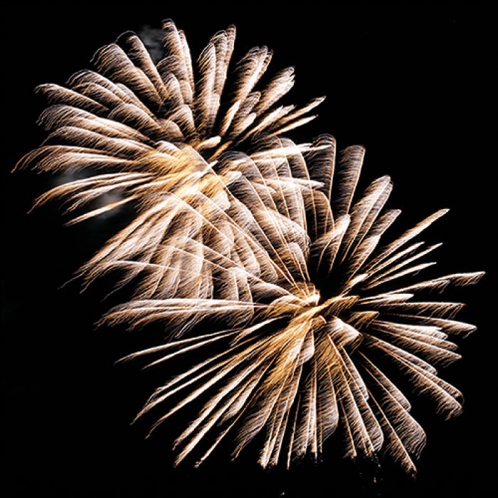 Szalvéta Szilveszteri szalvéta Golden Firework 33x33 cm