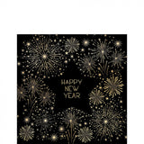 Szalvéta Szilveszteri szalvéta Golden New Year 25x25 cm