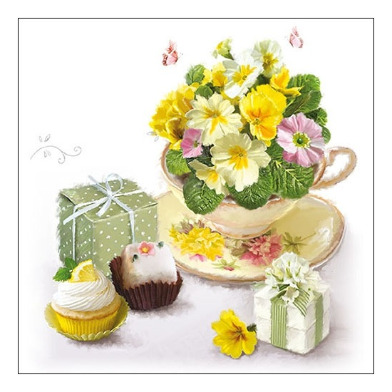 Szalvéta Tea Surprise papírszalvéta 33x33cm