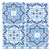 Szalvéta Tiles Blue papírszalvéta