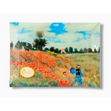 Tányér, étkészlet Üvegtányér Monet: Pipacsmező