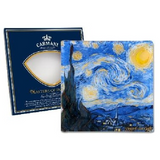 Tányér, étkészlet Üvegtányér Van Gogh Csillagos éj
