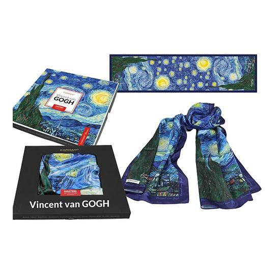 Sál Van Gogh Csillagos éj Sál kék szegéllyel