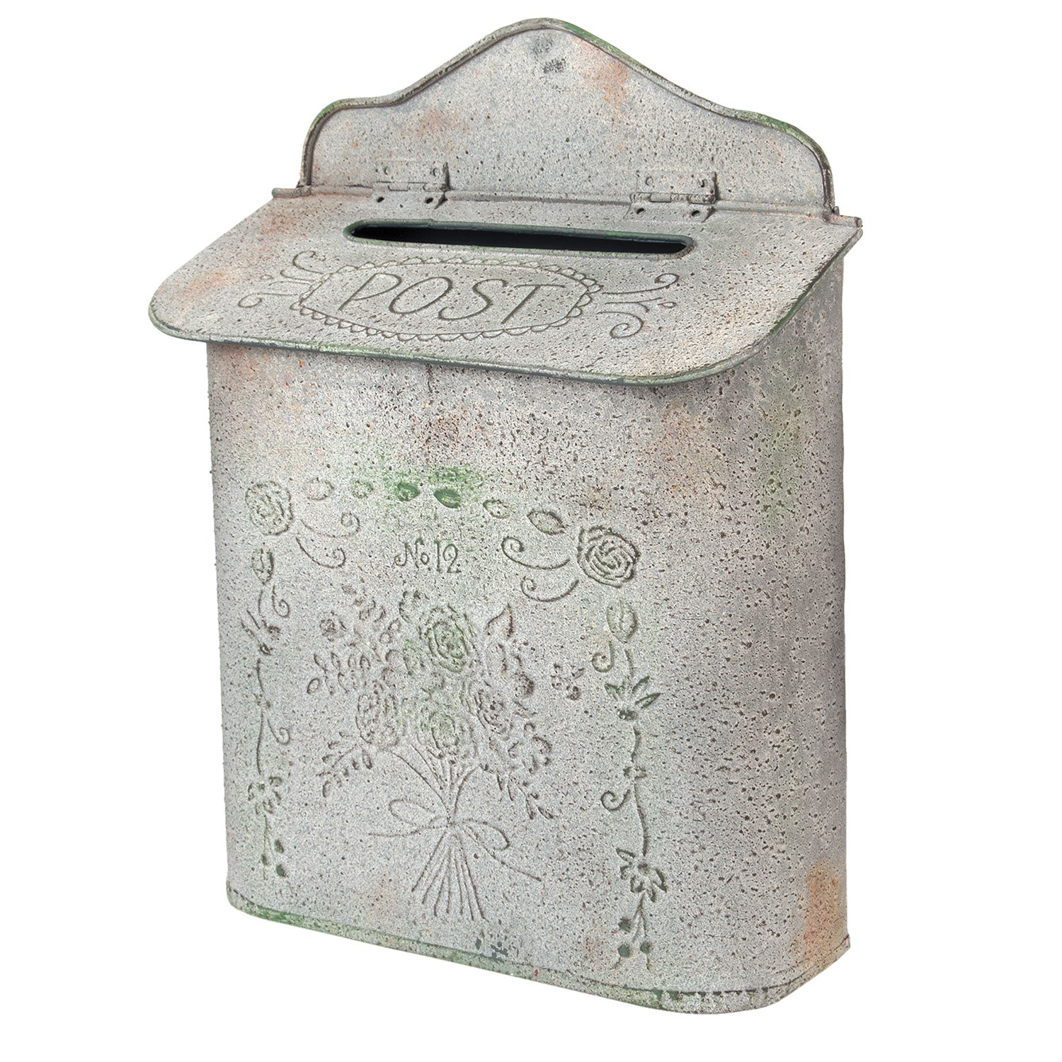 Postaláda Vintage postaláda virág díszes