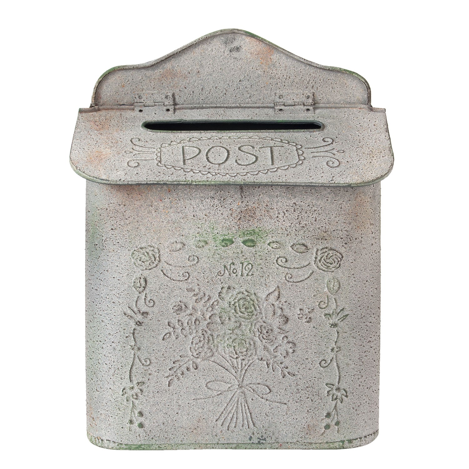 Postaláda Vintage postaláda virág díszes
