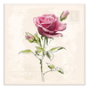 Szalvéta Vintage Rose esküvői papírszalvéta 33x33 cm 20 db-os